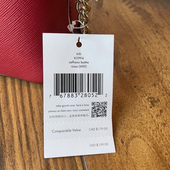 Kate Spade | Cameron Street Hilli | Small Dome Handbag | Rosso | K5994 - Picture 12 of 12